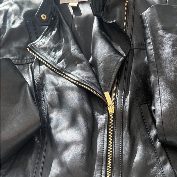 Michael Kors Leather jacket - Picture 4 of 6